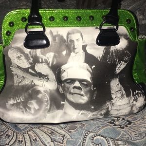 Rock rebel monsters purse